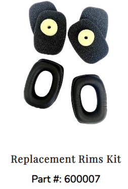Replacement Rims Kit, FC Headset